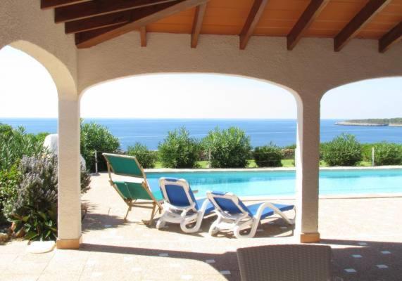 Villa Helios Villa En Cala Pi Con Vistas Despejadas Kültér fotó